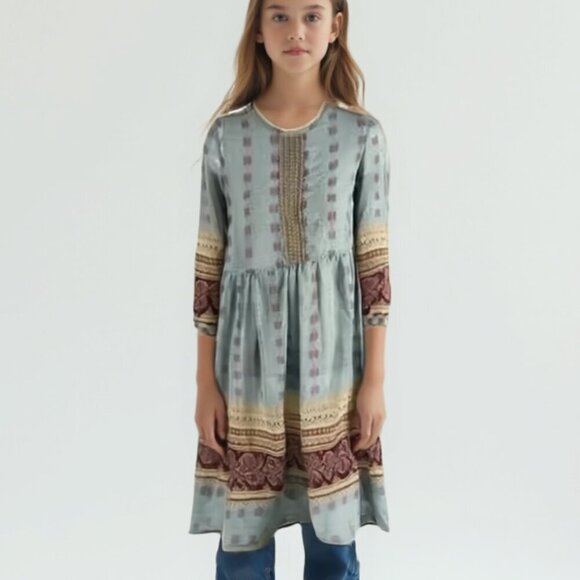 🌟Girls Pippa And Julie Boho Dress  With Cami Lining size 16 - Picture 1 of 11